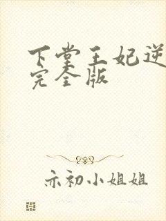 下堂王妃逆袭记完全版