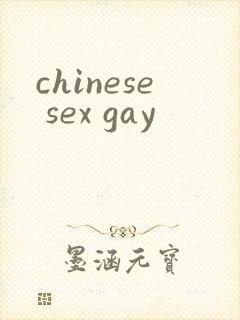 chinese sex gay封面