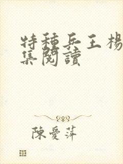 特种兵王杨洛全集阅读