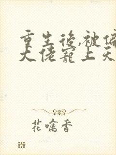 重生后,被偏执大佬宠上天 芮林一