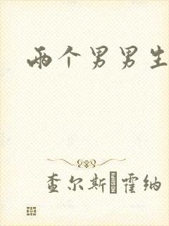 两个男男生子h