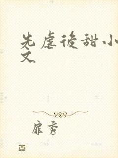 先虐后甜小说推文