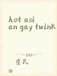 hot asian gay twink