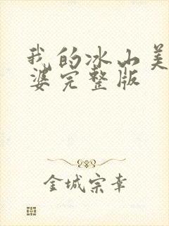 我的冰山美女老婆完整版