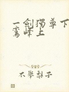 一剑独尊下载青鸾峰上