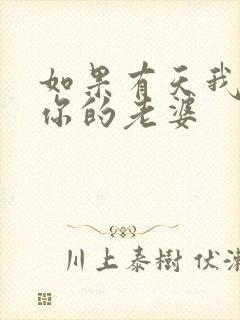如果有天我爱上你的老婆
