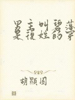 男主叫碧落女主是复姓的穿越小说