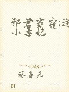 邪君霸宠:逆天小毒妃