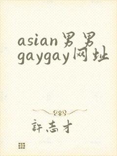 asian男男gaygay网址