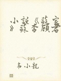 小说《苏家有女》苏杳顾君亦