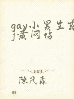 gay小男生露j黄网站