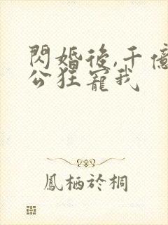 闪婚后,千亿老公狂宠我