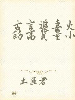 古言追妻火葬场的高质量小说