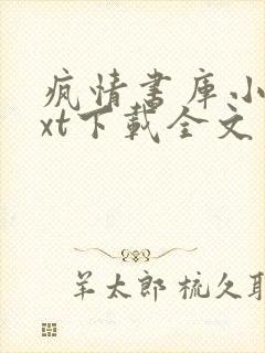 疯情书库小说txt下载全文封面
