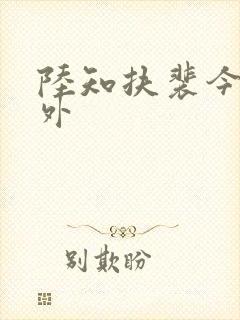 陆知扶裴今旺番外