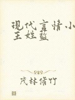 现代言情小说女主姓蓝