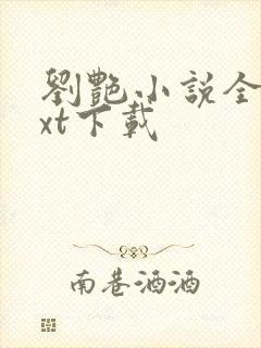 刘艳小说全文txt下载