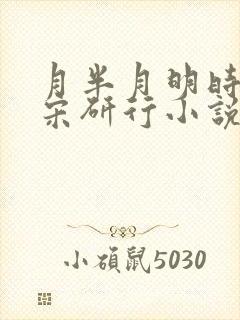 月半月明时柳乔宋研行小说笔趣阁