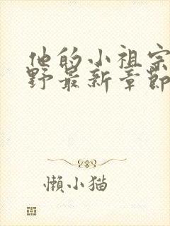 他的小祖宗甜又野最新章节