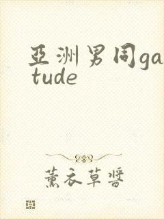 亚洲男同gay tude封面