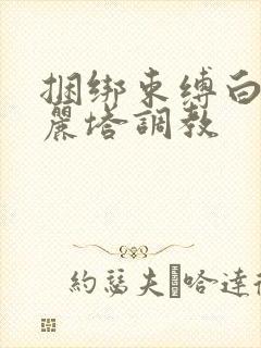 捆绑束缚白丝洛丽塔调教