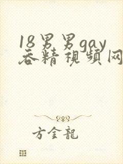 18男男gay吞精视频网站封面