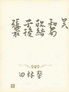 张子政和吴怡涵最后结局