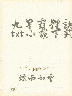 九星霸体诀龙尘txt小说下载封面