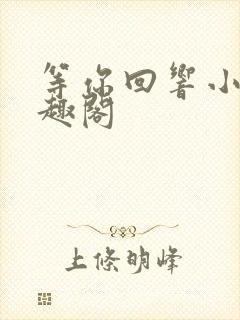 等你回响小说笔趣阁