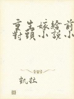 重生嫁给前夫死对头小说小说