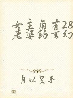 女主角有28个老婆的玄幻小说