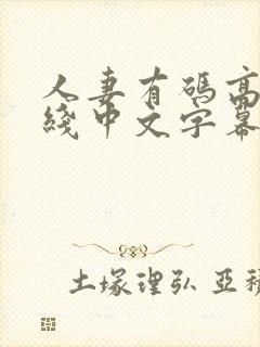 人妻有码高清在线中文字幕