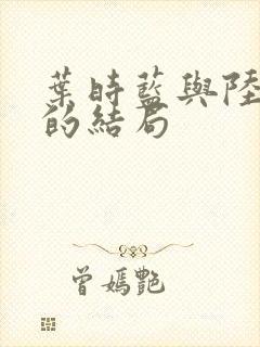 叶时蓝与陆昭西的结局