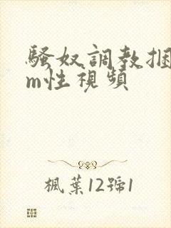 骚奴调教捆绑sm性视频