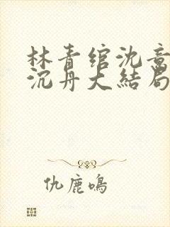 林青绾沈意欢陆沉舟大结局