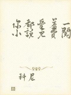 你都爱着一个他小说免费阅读