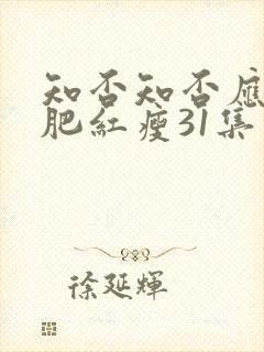 知否知否应是绿肥红瘦31集