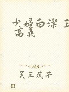 少妇白洁 王申 高义
