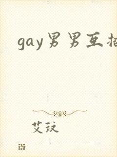gay男男互插