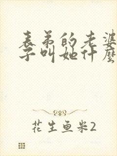表弟的老婆我儿子叫她什么