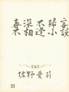 春深不归客清梦不相逢小说在线阅读封面