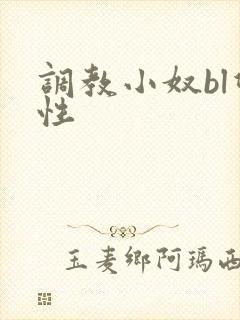 调教小奴bl双性封面