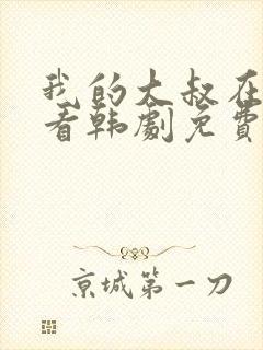 我的大叔在线观看韩剧免费完整版