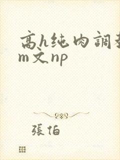高h纯肉调教sm文np