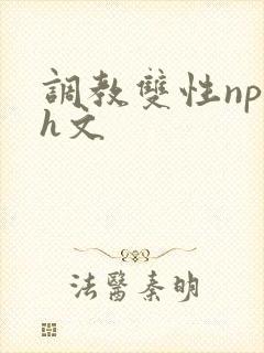 调教双性np高h文
