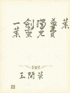 一剑独尊叶玄,叶灵免费