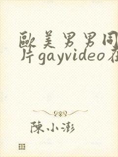 欧美男男同性恋片gayvideo在线看