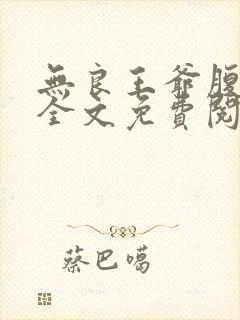 无良王爷腹黑妃全文免费阅读封面
