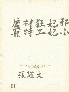 废材狂妃邪王盛宠特工妃小说