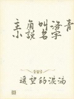 主角叫洛青舟的小说名字